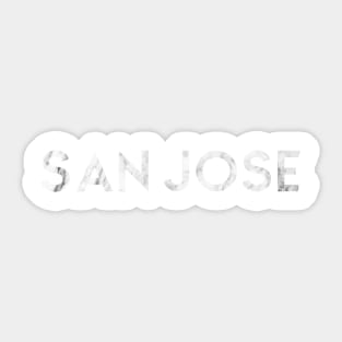 San Jose Sticker